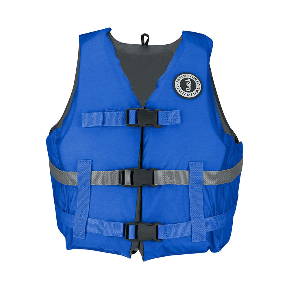 Mustang Livery Foam Vest – XS/S – Blue [MV7010-131-XS/S] Sale