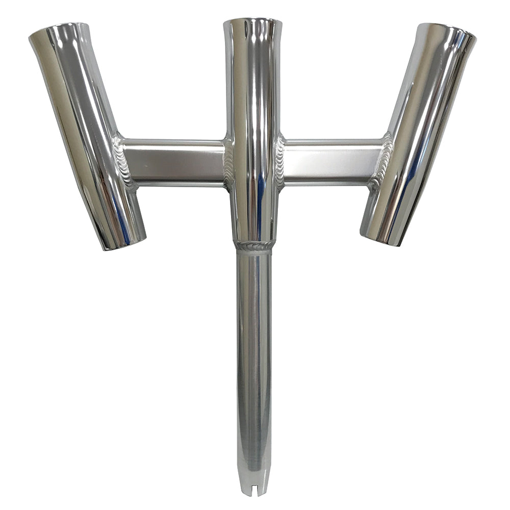 Tigress GS Trident Rod Holder – Straight Butt – Polished Alumunim [88160-1] Sale