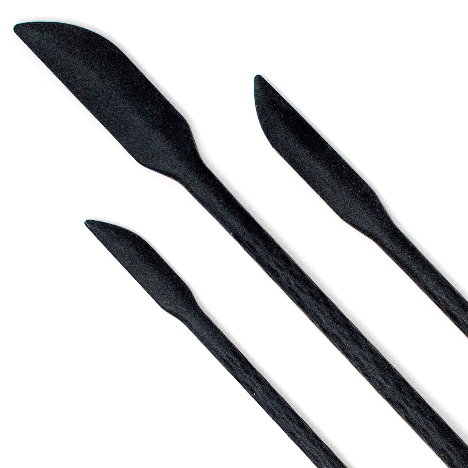 Norpro Mini Silicone Last Drop Spatula, Set of 3, Black on Sale