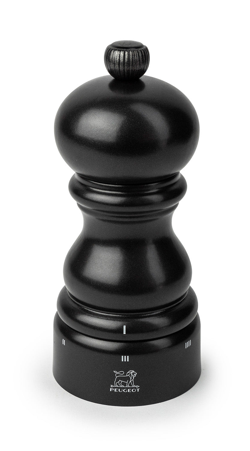 Peugeot Paris u’Select 5 Inch Pepper Mill, Satin Black Fashion