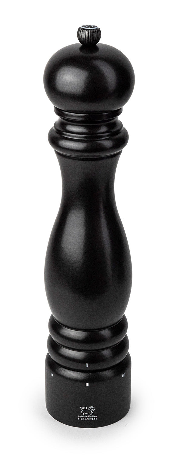 Peugeot Paris u’Select 12 Inch Salt Mill, Satin Black Fashion