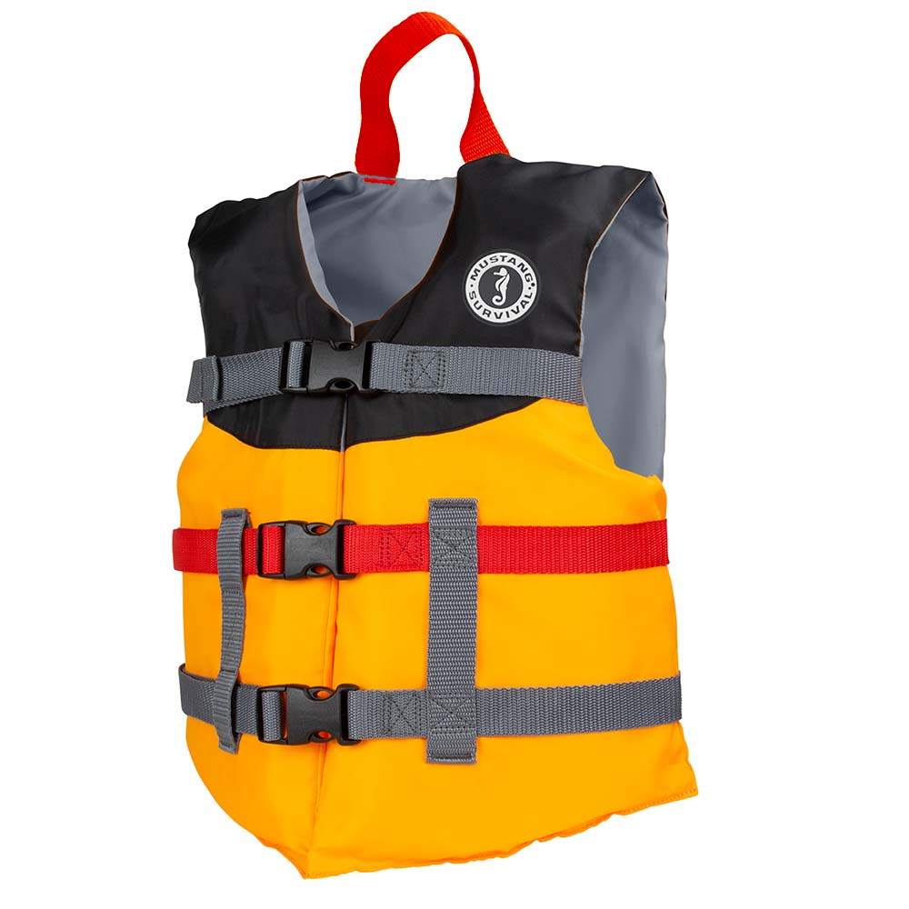Mustang Youth Livery Foam Vest – Mango/Black [MV230002-203-0] Supply