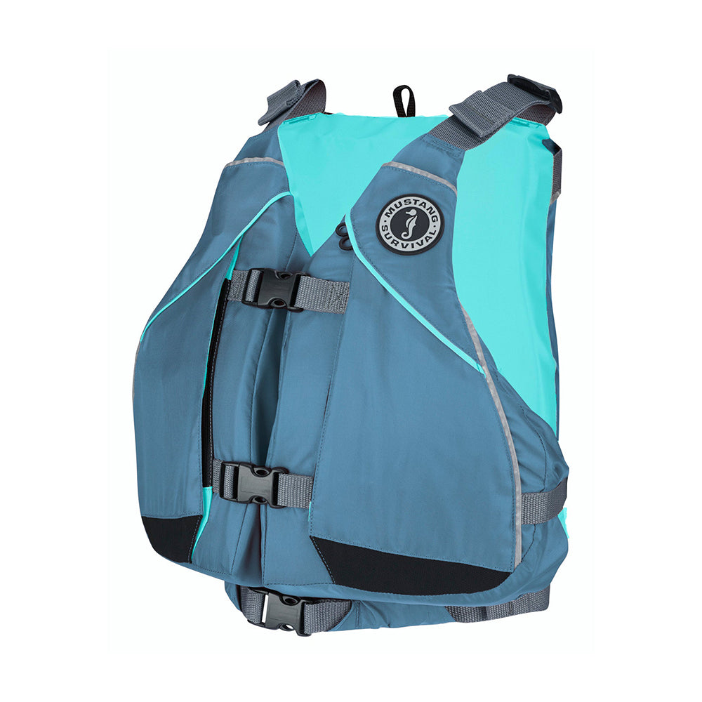 Mustang Women’s Moxie Foam Life Vest – XS/S – Slate/Aqua [MV807502-853-XS/S] Fashion