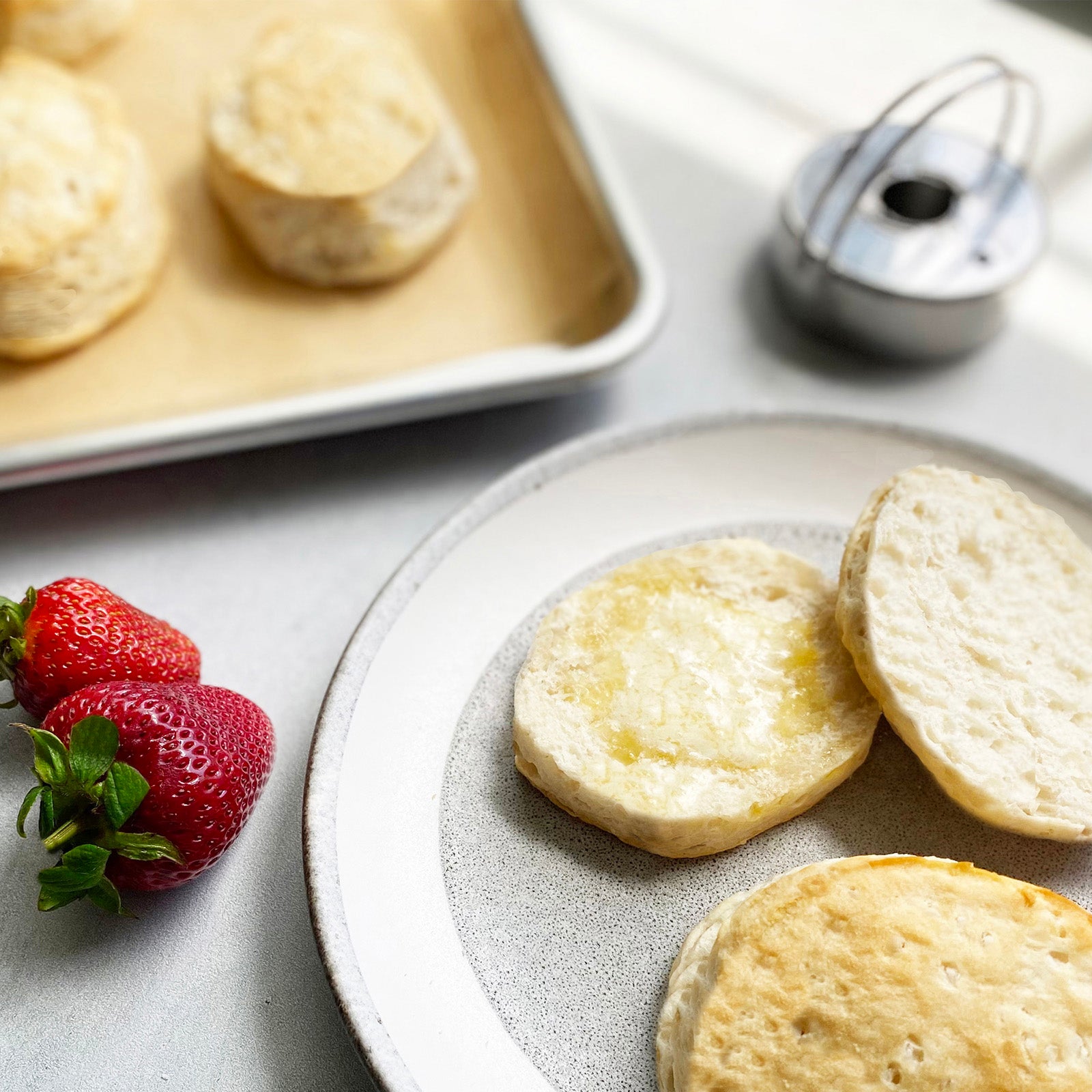 R&M Biscuit Cutter Set, 2.75 Inch & 3.25 Inch, Stainless Steel Sale