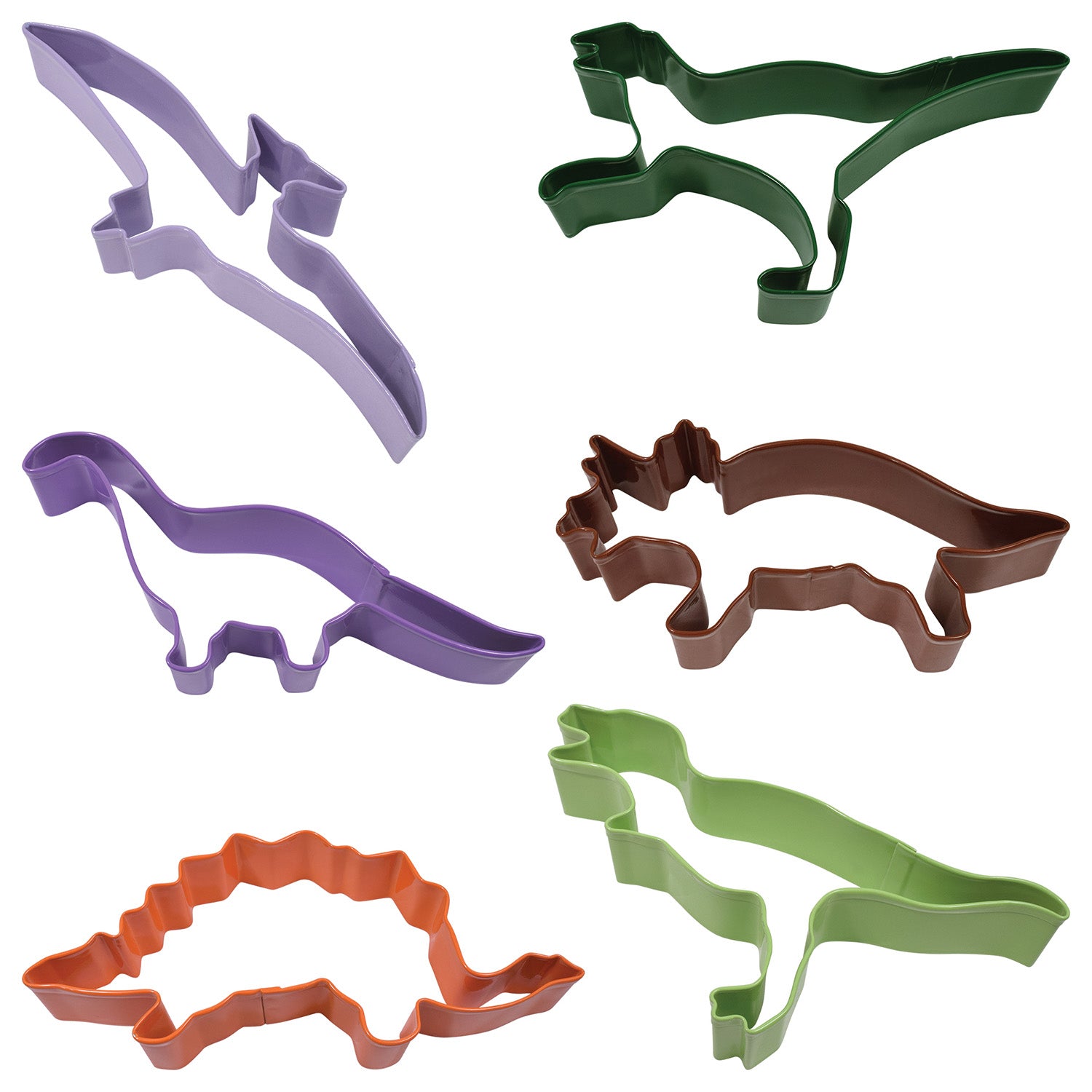 R&M International Color Dinosaur 6 Piece Cookie Cutter Set on Sale