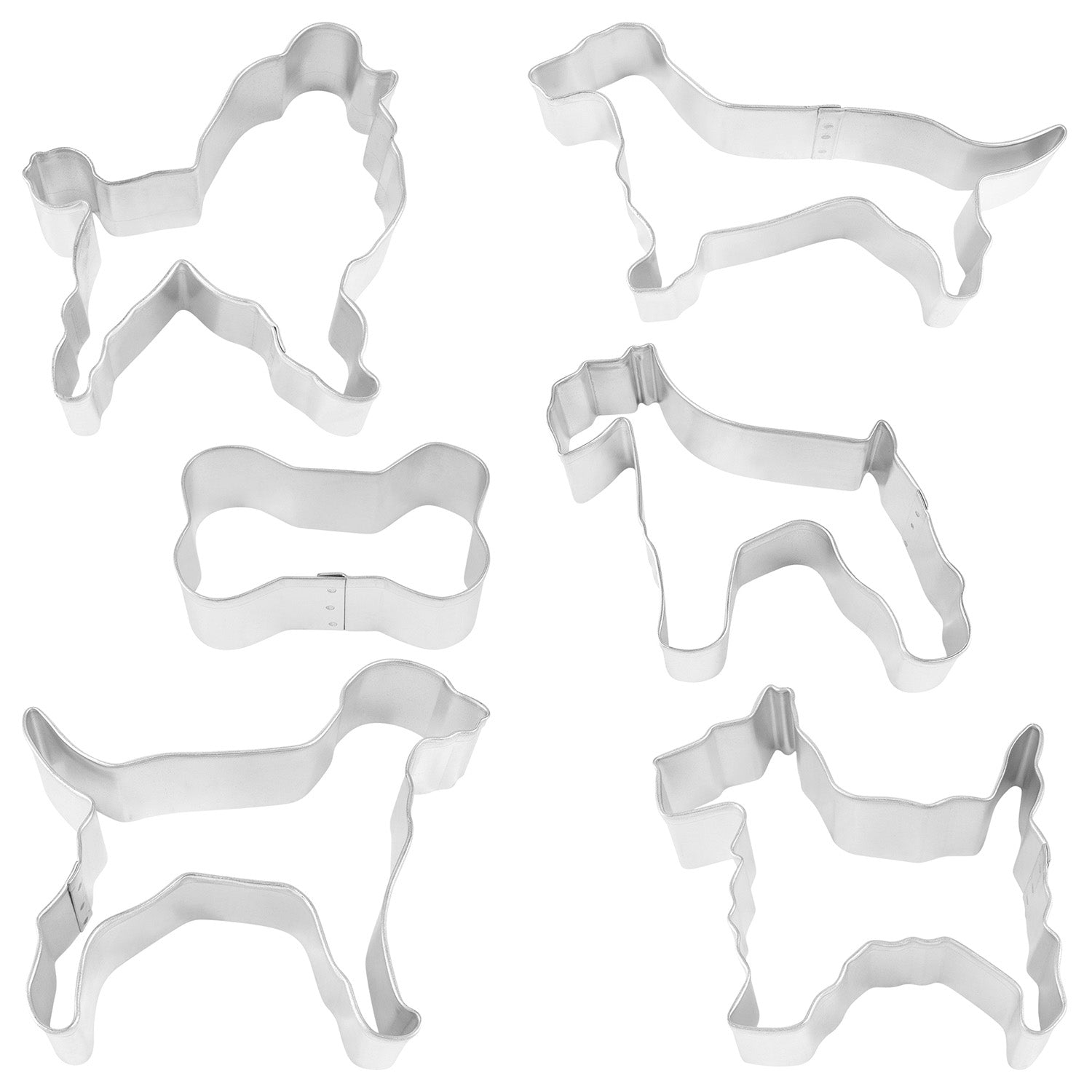 R&M International It’s a Dog’s Life 6 Piece Cookie Cutter Set Online now