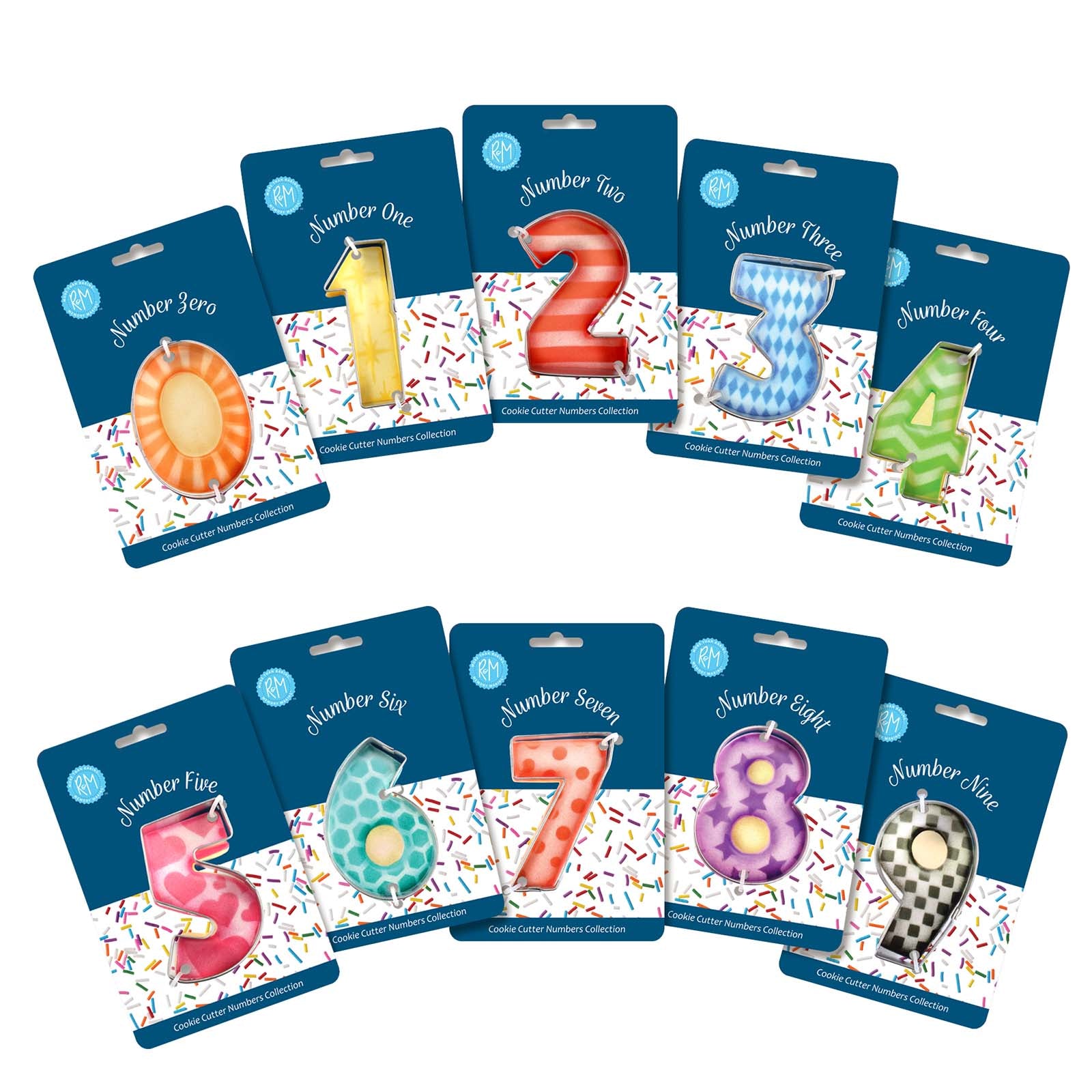 R&M International Milestone Cookie Cutters, Set of 10 Sale