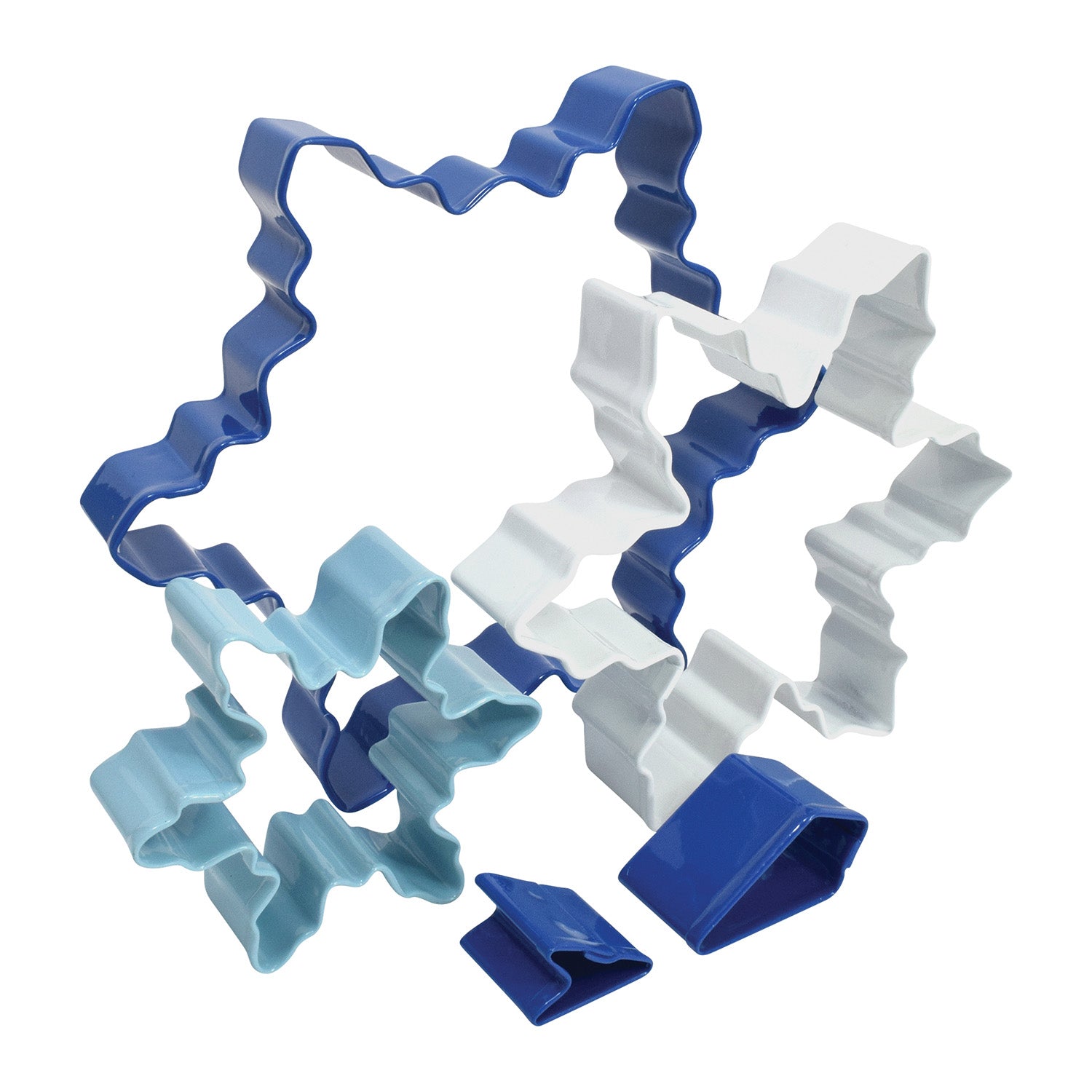 R&M International Color Snowflake 5 Piece Cookie Cutter Set Online