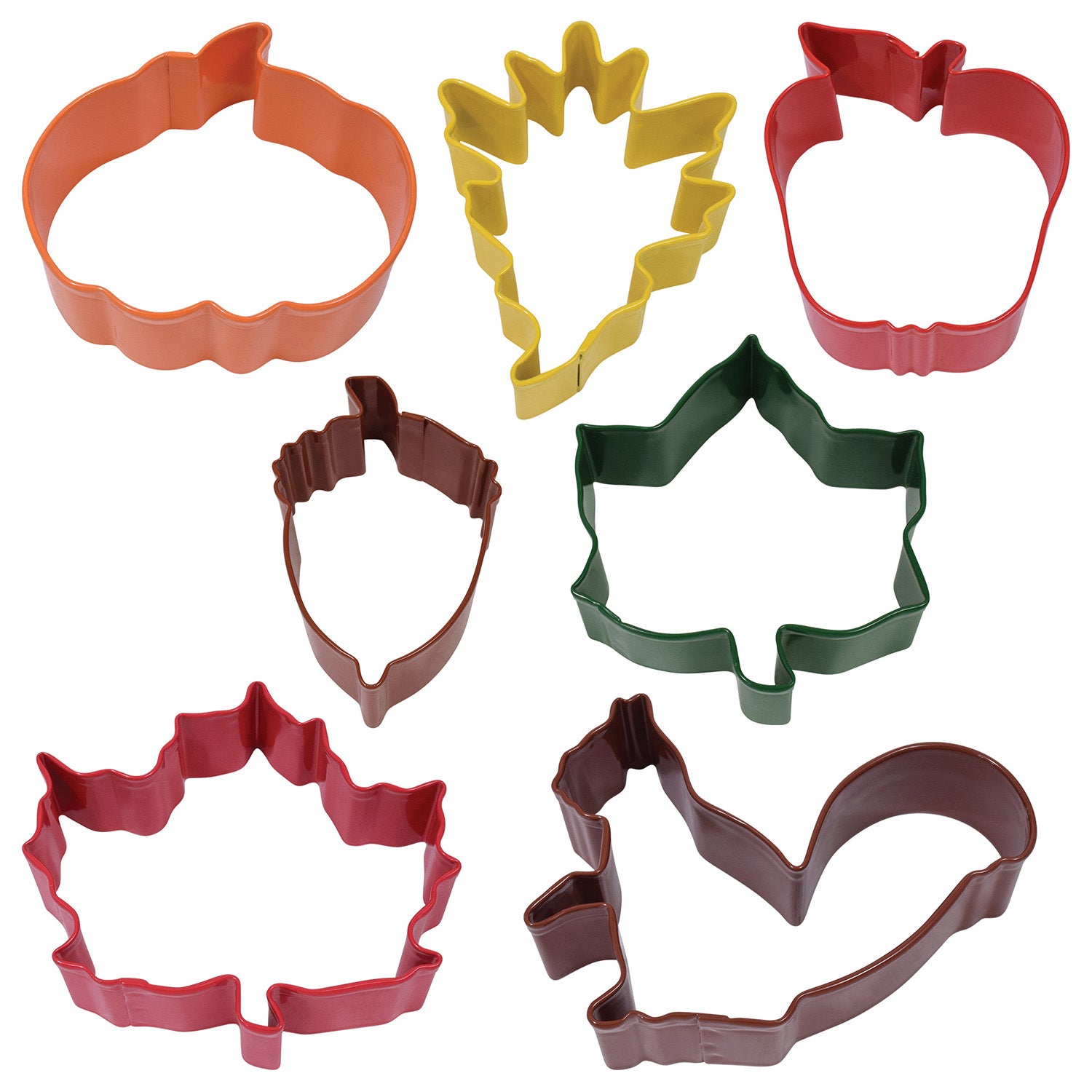 R&M International Color Leaf 7 Piece Cookie Cutter Set Online