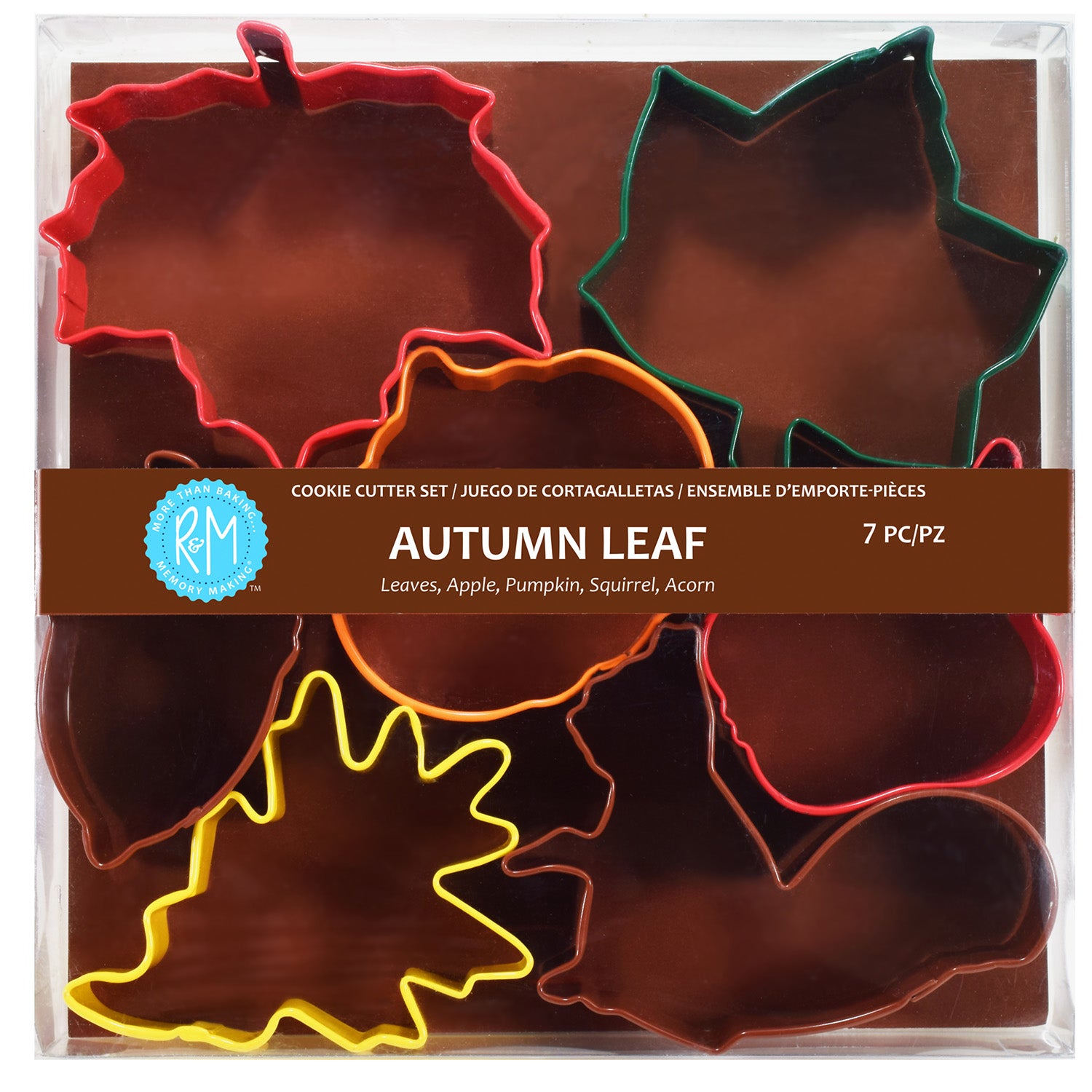 R&M International Color Leaf 7 Piece Cookie Cutter Set Online