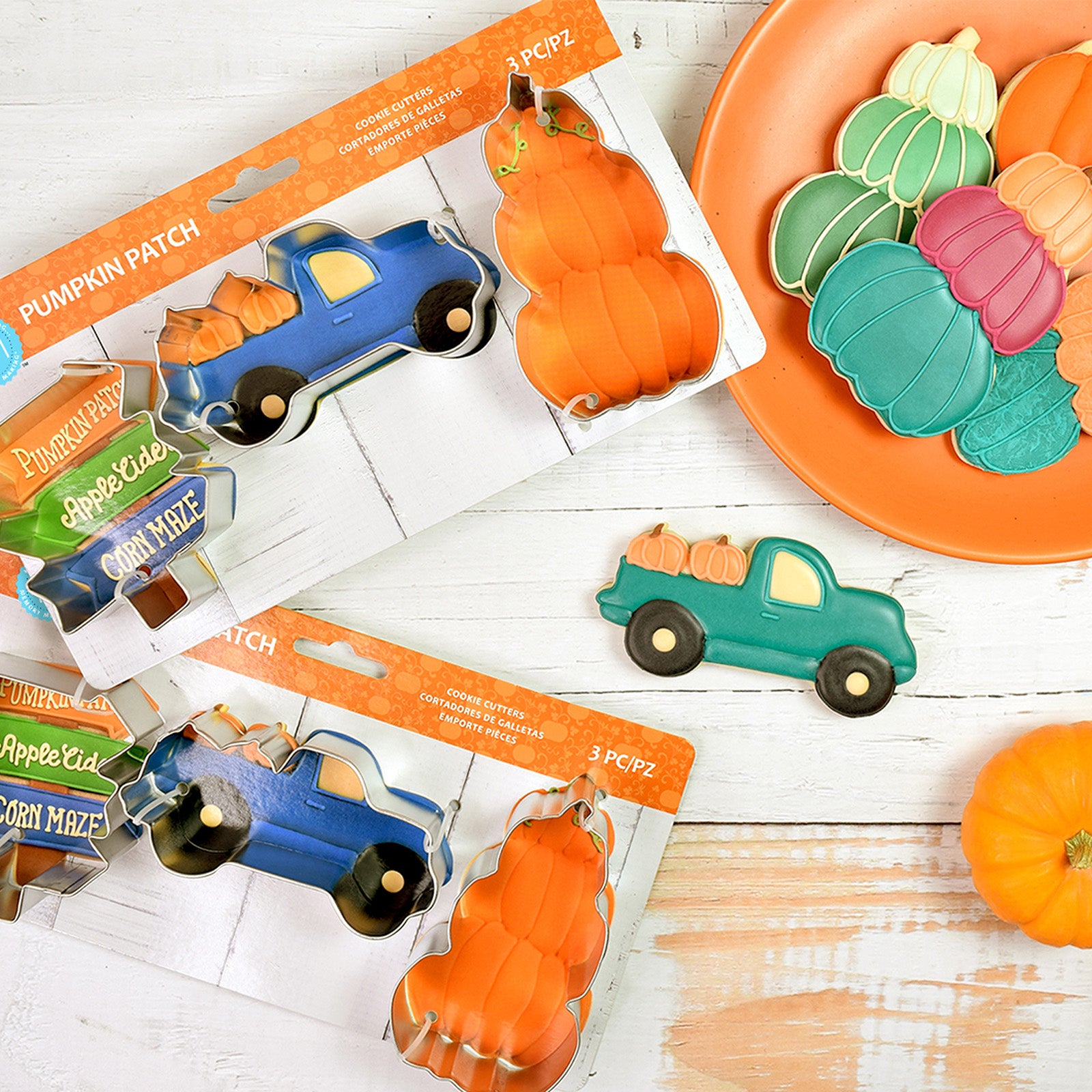 R&M International Fall and Thanksgiving Cookie Cutter Set, 6 Piece Online now