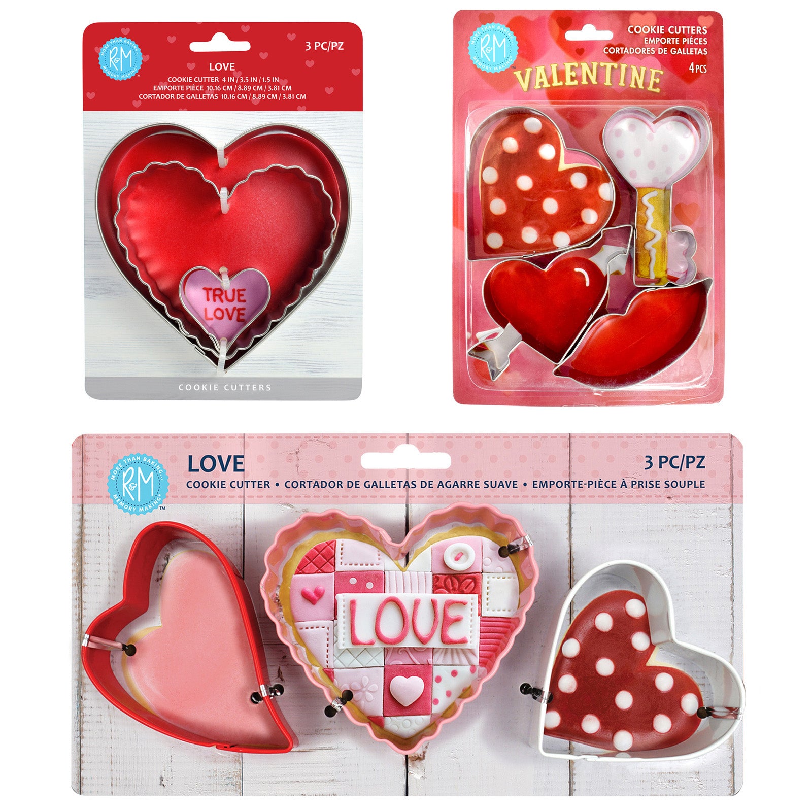 R&M International 9 Piece Love Cookie Cutter Set on Sale