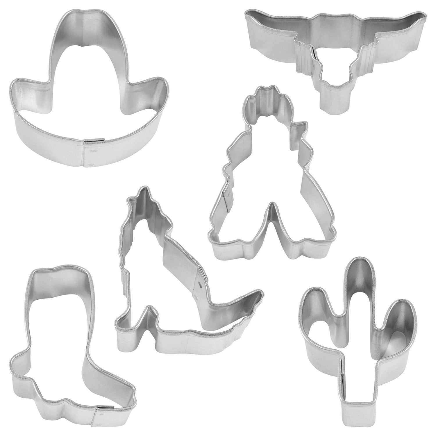 R&M International 6 Piece Mini Tex Mex Cookie Cutter Set Online Hot Sale