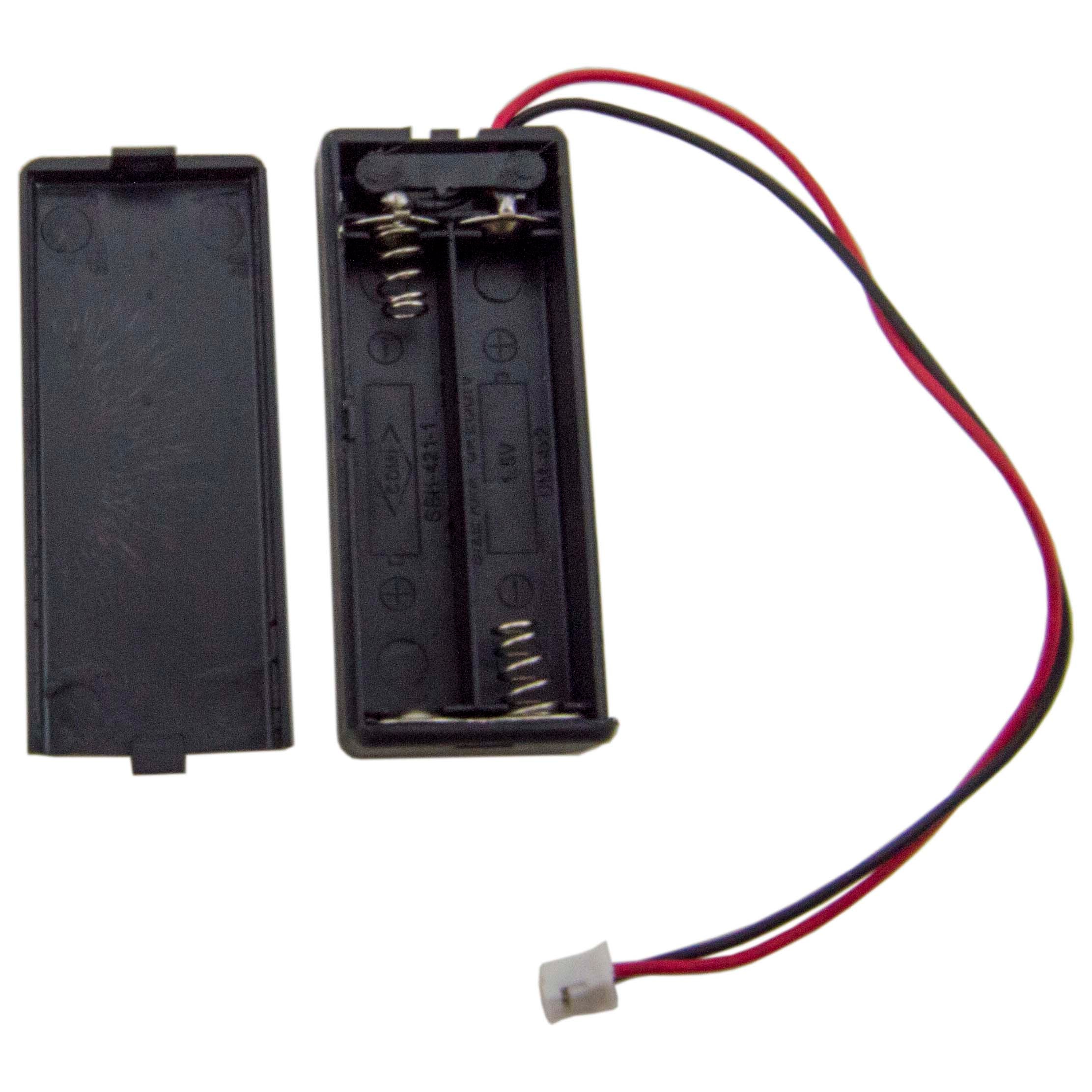 AAA battery Holder with Cover with JST Connector Pin Discount