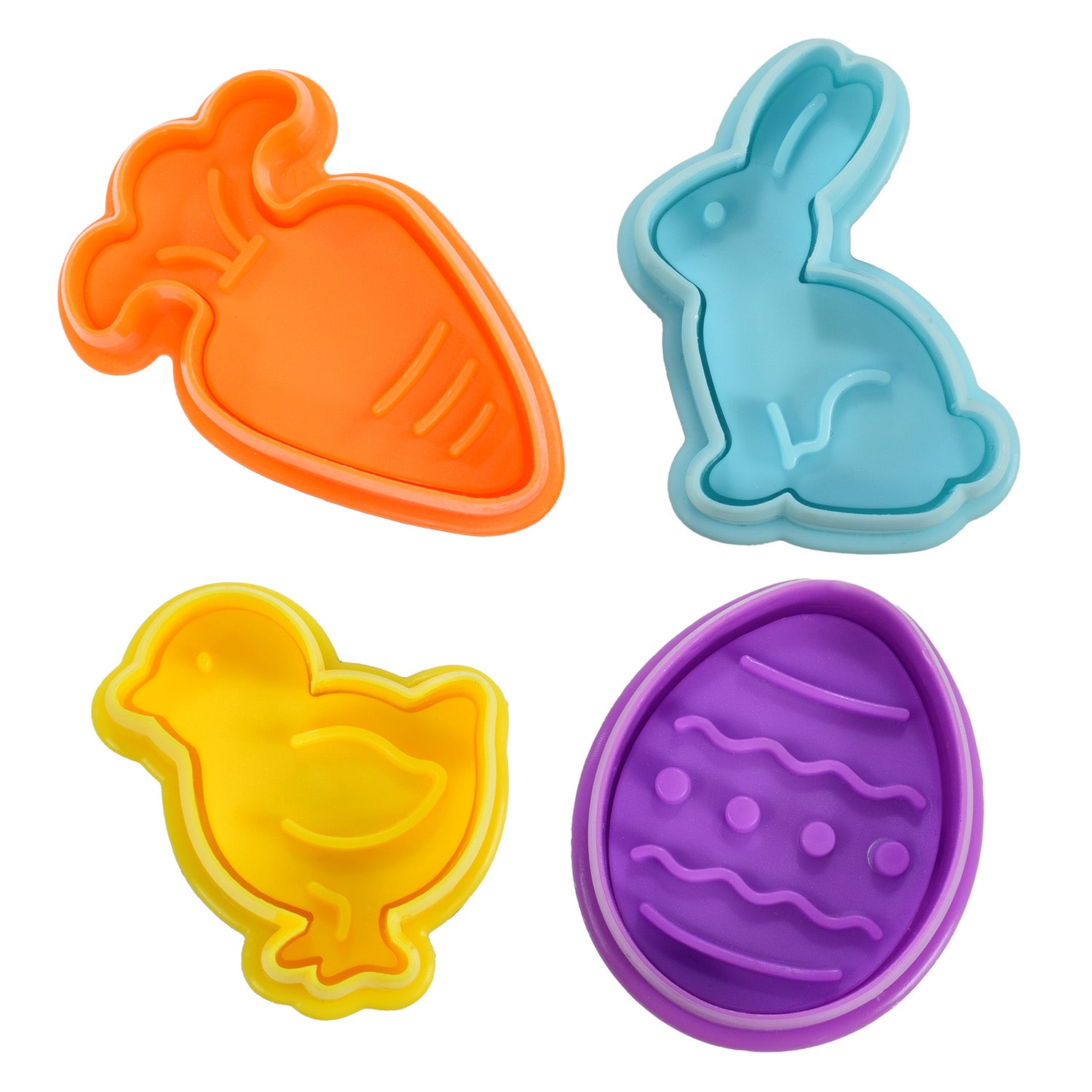 R&M International 4 Piece Easter Cookie Stamper Set, 2-Inch Online Sale