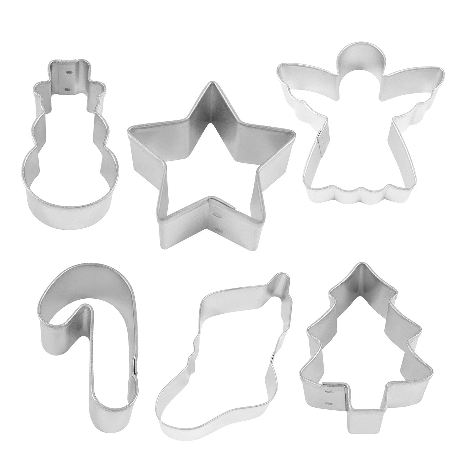 R&M International 6 Piece Mini Christmas Cookie Cutter Set on Sale