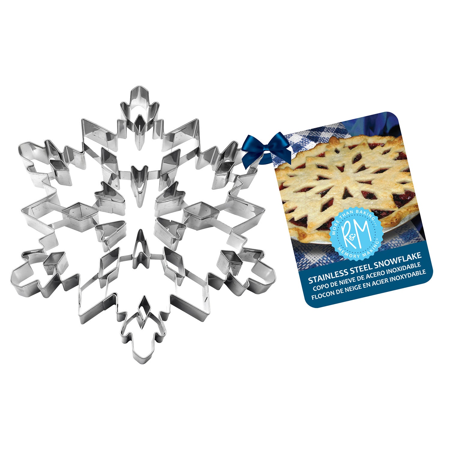 R&M International 7.5-Inch Snowflake Cookie Cutter Online Sale