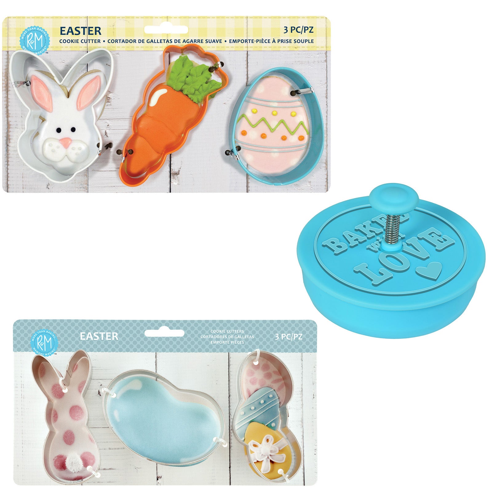 R&M International Easter Cookie Cutter Set Online Hot Sale