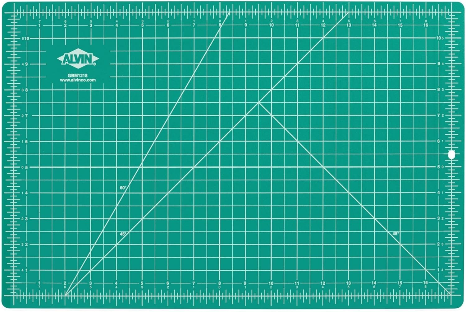 Alvin Cutting Mat Professional Self-Healing 12″x18″ Model GBM1218 Green/Black Double-Sided, Reversible Mats/Rotary Cutting Board for Crafts, Sewing, Fabric – 12×18 Inch Discount