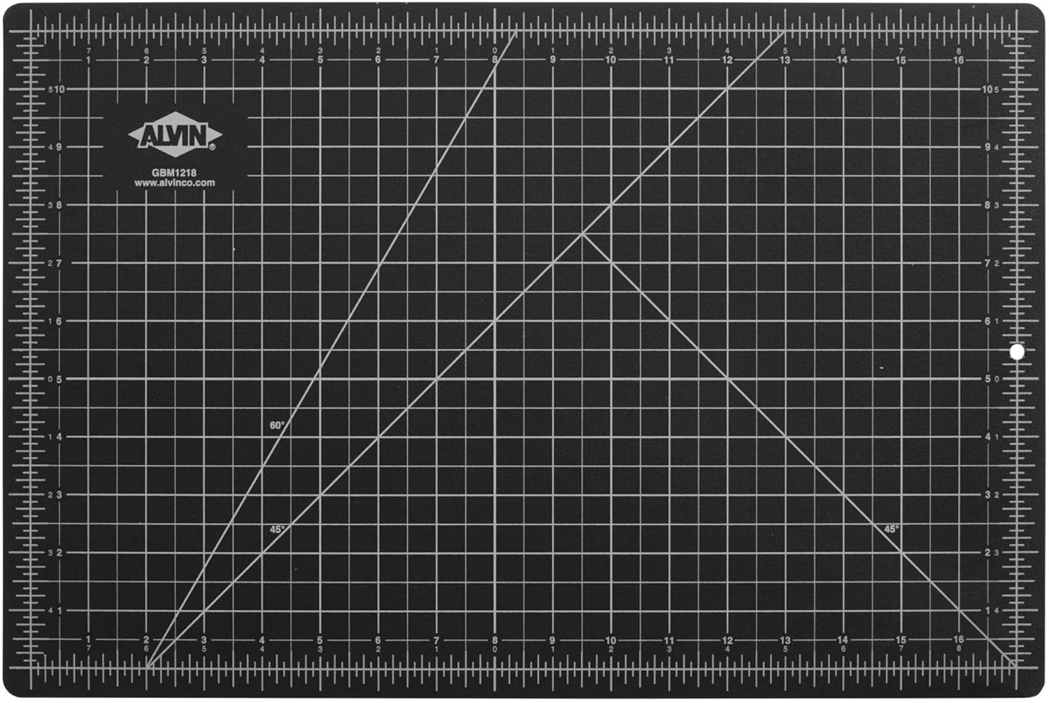 Alvin Cutting Mat Professional Self-Healing 12″x18″ Model GBM1218 Green/Black Double-Sided, Reversible Mats/Rotary Cutting Board for Crafts, Sewing, Fabric – 12×18 Inch Discount