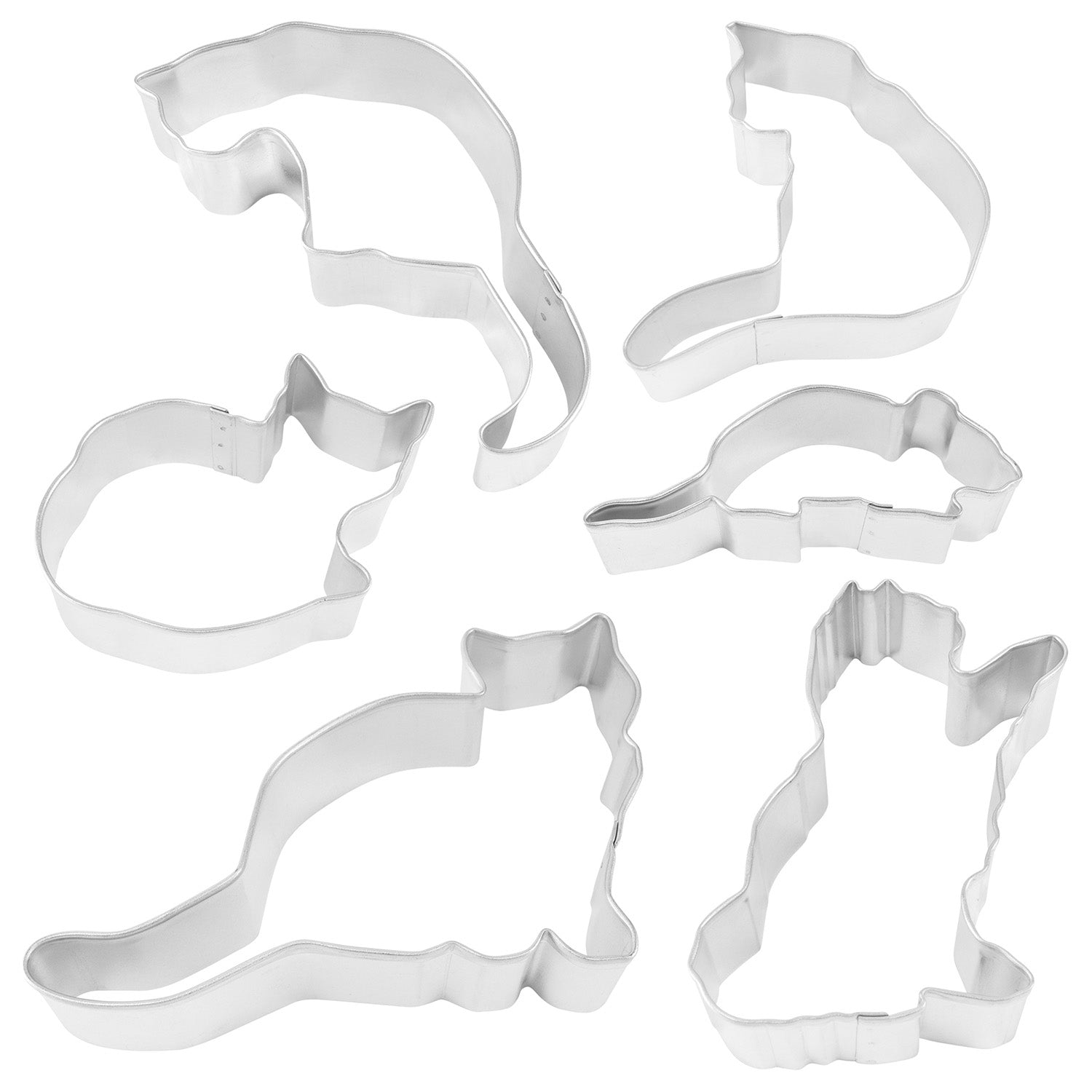 R&M International When The Cat’s Away 5 Piece Cookie Cutter Set Online now