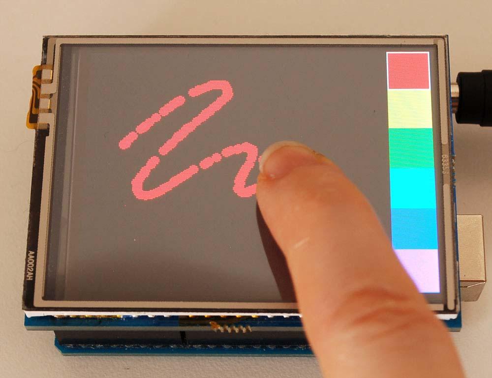 Adafruit TFT Touch Screen Shield for Arduino v2 Discount