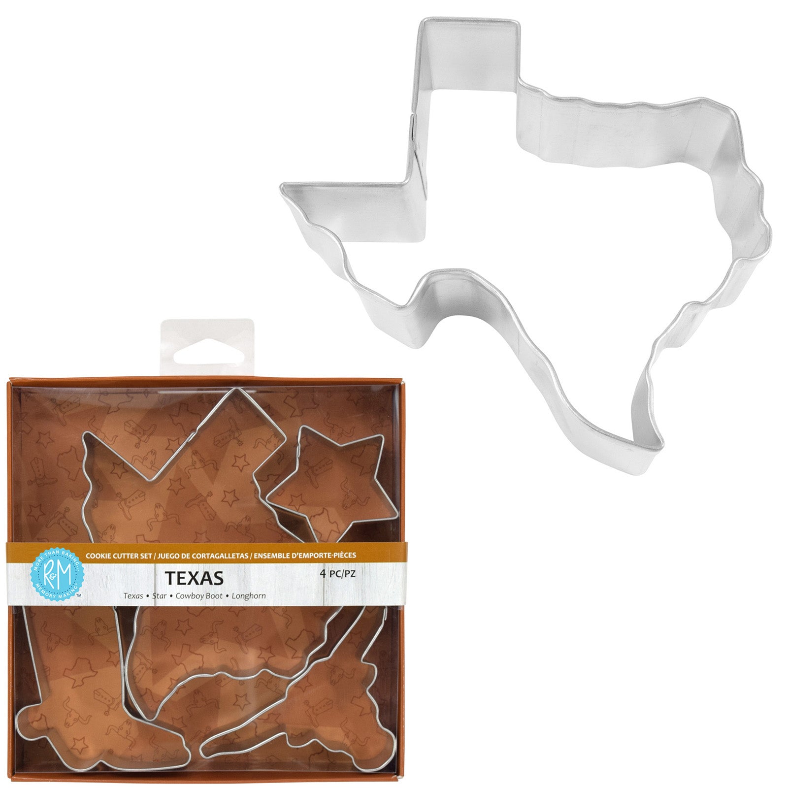 R&M International Texas Cookie Cutter Set, 5 Piece Online Hot Sale