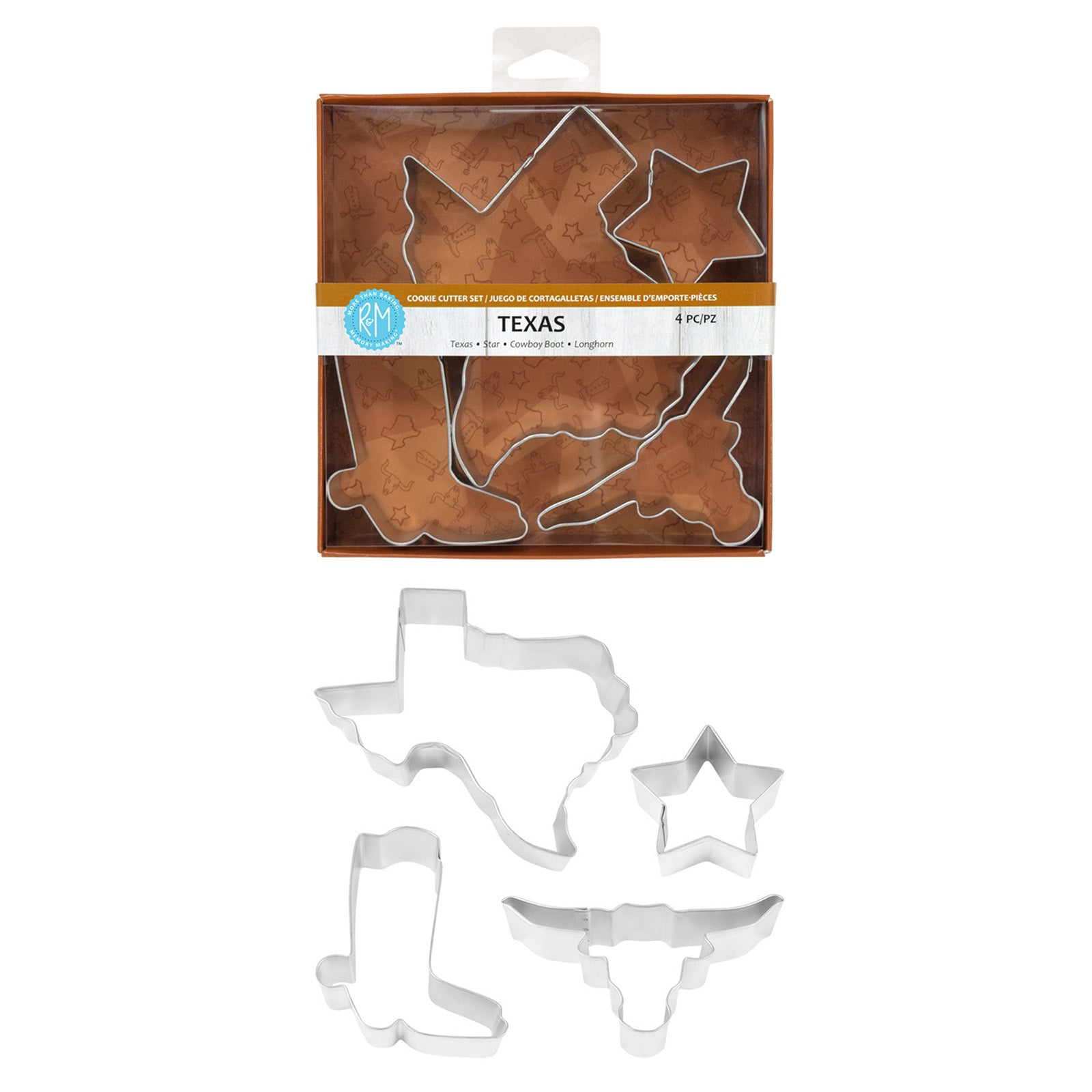 R&M International Texas Cookie Cutter Set, 5 Piece Online Hot Sale