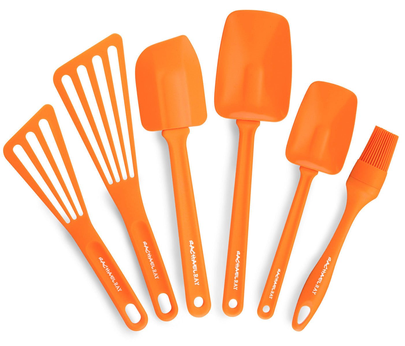 Rachael Ray 6 Piece Utensil Gadget Set Orange Kitchen Tool Set Sale