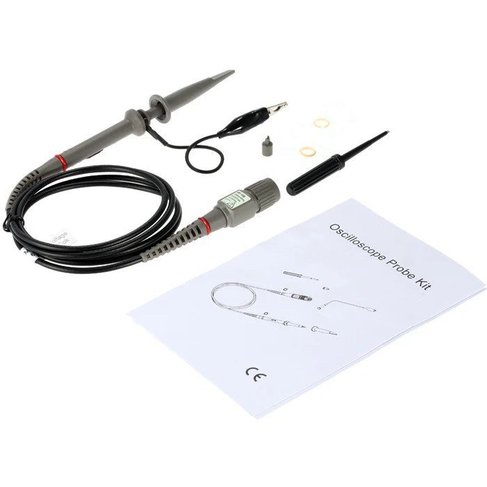 AK510, 100 MHz Oscilloscope Probe X1 / X10 Switchable, Includes Accessory Set Supply