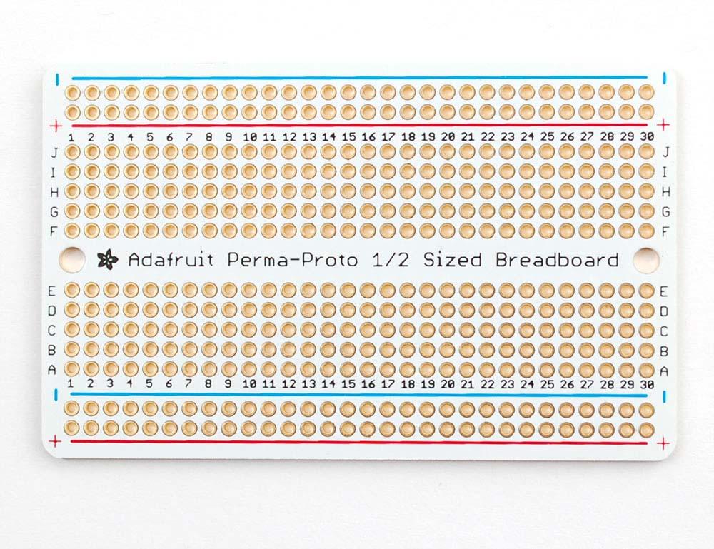 Adafruit Perma-Proto Half Size Breadboard on Sale