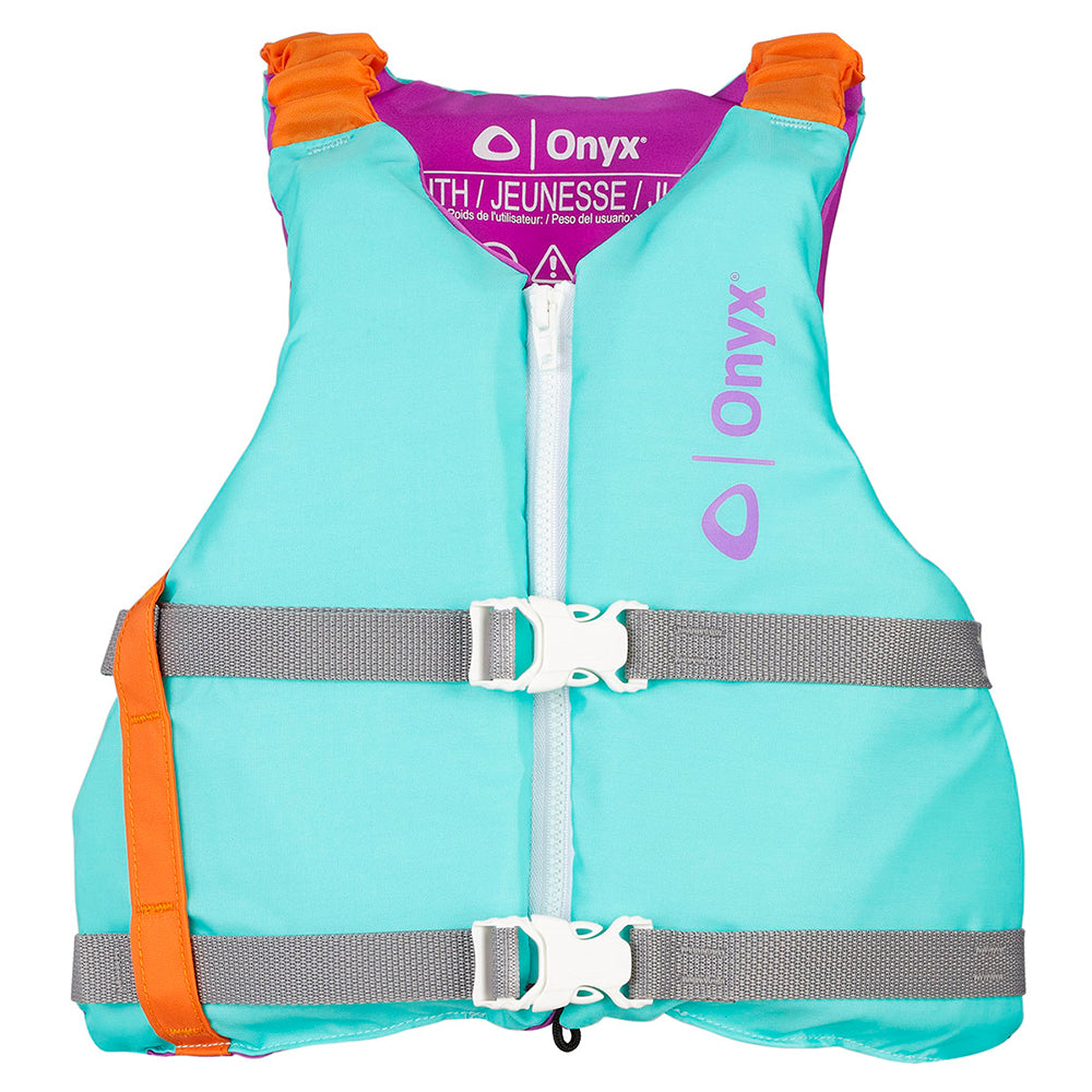 Onyx Youth Universal Paddle Vest – Aqua [121900-505-002-21] Online Hot Sale