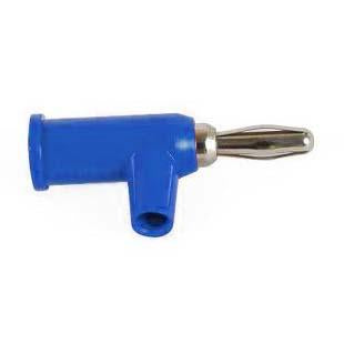 Banana Plug Stack-Up With Safety Collar color Blue Online