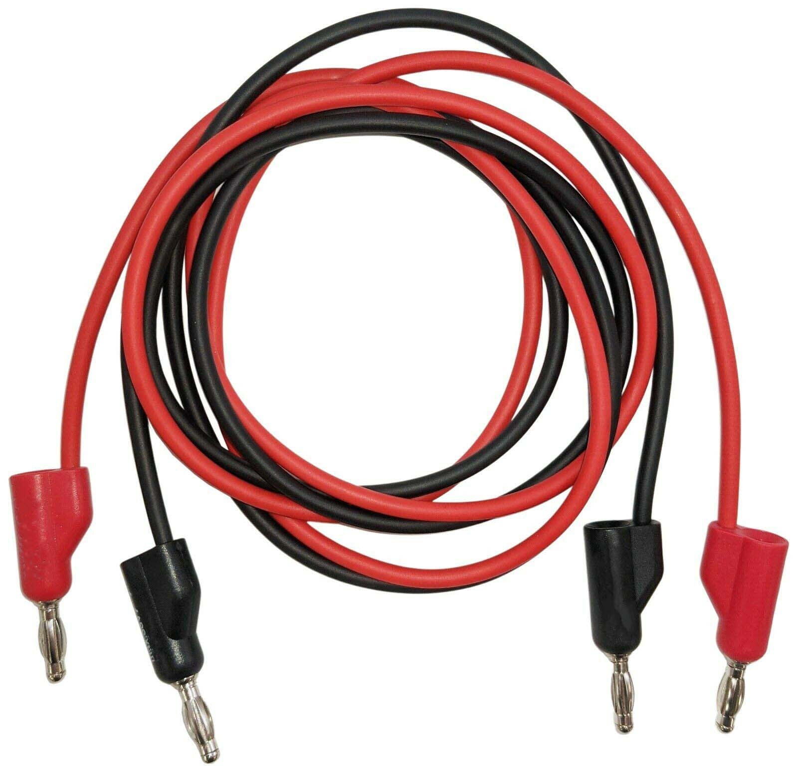 Banana to Banana Test Lead Set – Includes 1 Red and 1 Black, 36″ Length Online Sale