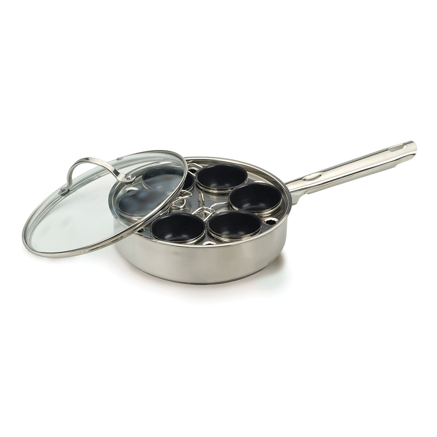 RSVP Endurance Stainless Steel 6-Egg Poacher Set Discount