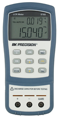 BK Precision 40,000 Count Dual Display Handheld LCR Meter – Model 879B Supply