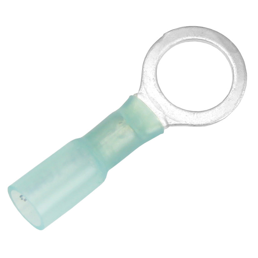 Pacer 16-14 AWG Heat Shrink Ring Terminal – 3/8″ Stud Size – 100 Pack [TE14-38R-100] Supply