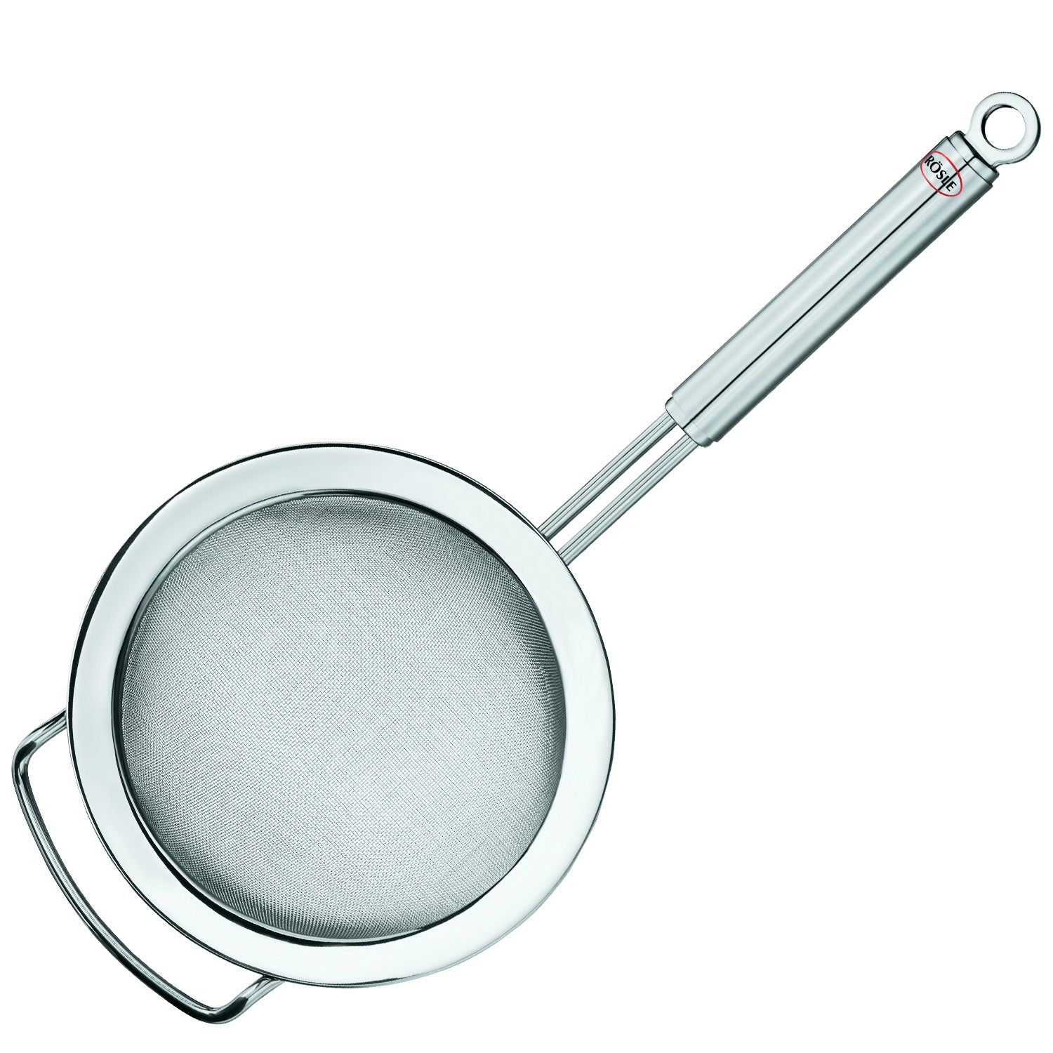 Rosle Stainless Steel Round Handle Fine Mesh Kitchen Strainer, 4.7-inch Discount