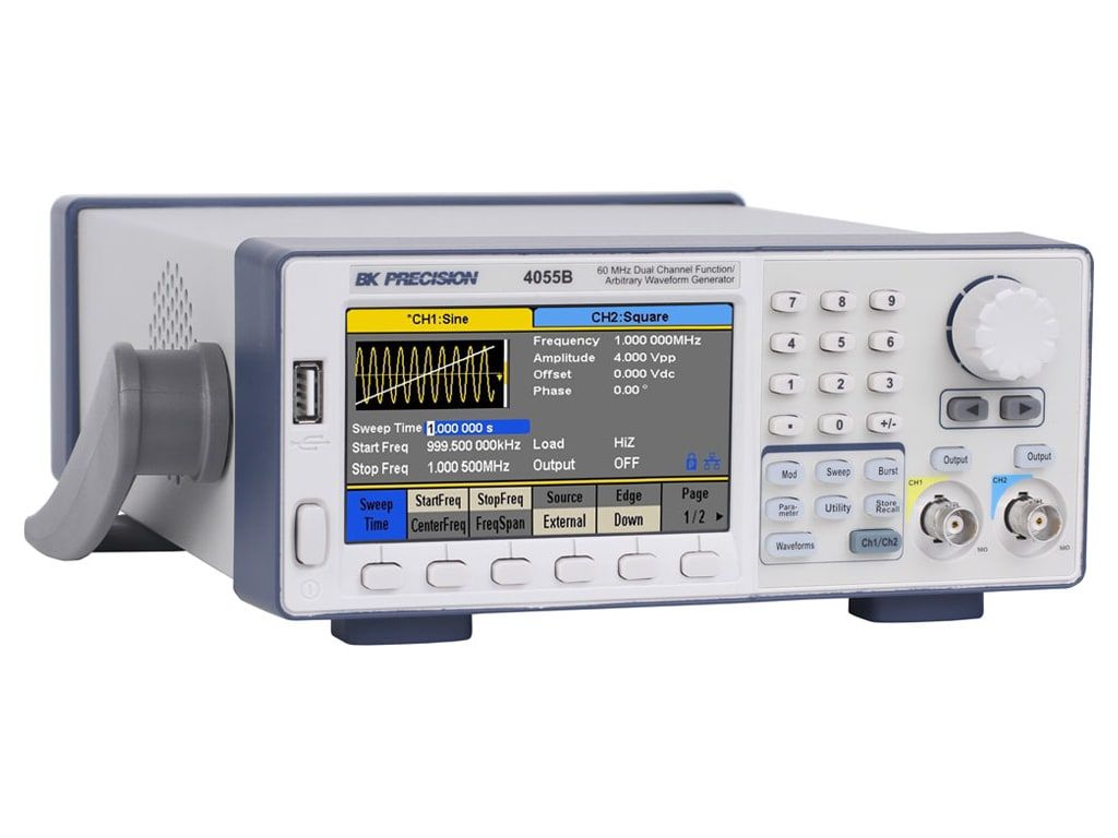 BK Precision 30 MHz Dual Channel Function / Arbitrary Waveform Generator – Model 4054B Supply