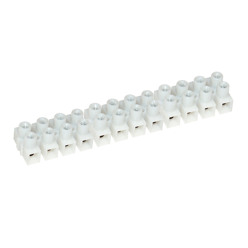 Pacer 20A Euro Style Terminal Block – 12 Gang – 5 Pack [E200-12-5] Online now