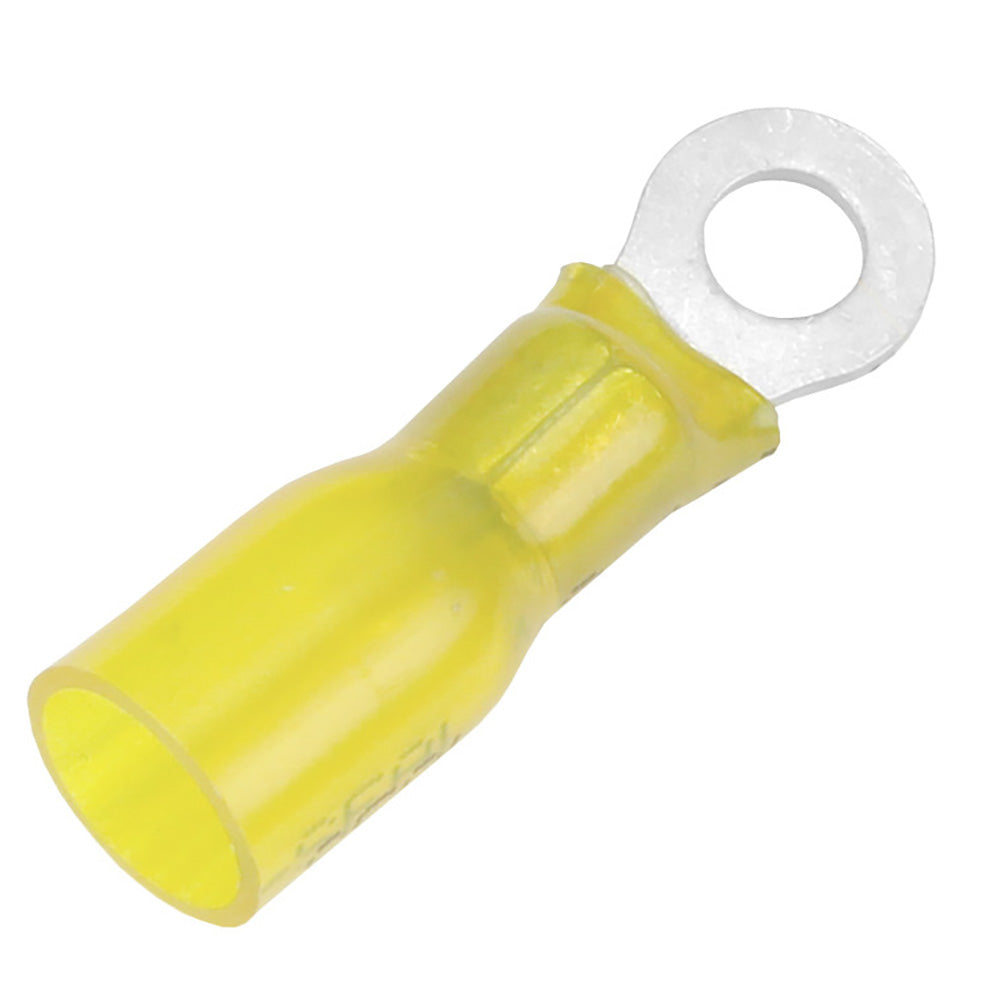 Pacer 12-10 AWG Heat Shrink Ring Terminal – #8 Stud Size – 3 Pack [TE10-8R-3] Online now