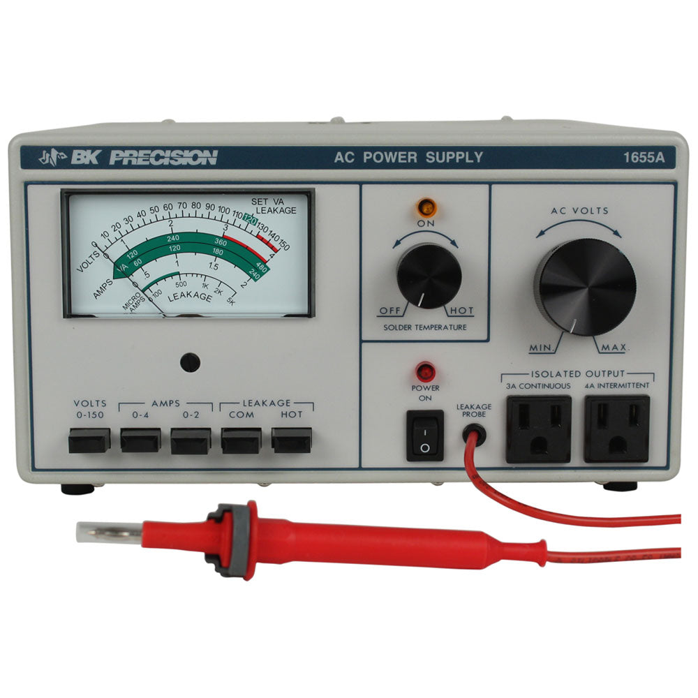 BK Precision AC Power Supply 0-150VAC, 3A Continuous 4A Intermittent – Model 1655A Online now