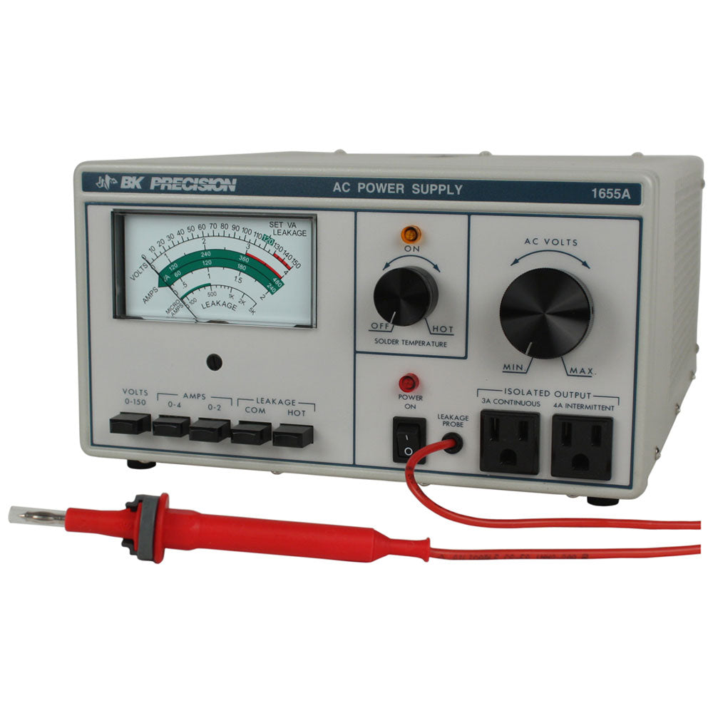 BK Precision AC Power Supply 0-150VAC, 3A Continuous 4A Intermittent – Model 1655A Online now