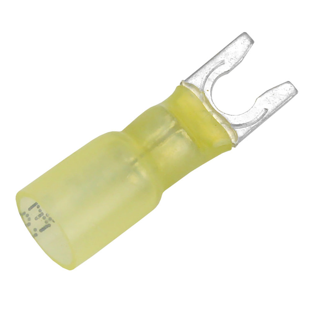 Pacer 12-10 AWG Heat Shrink Spade Terminal – #10 Stud Size – 3 Pack [TE10-10SLF-3] Online