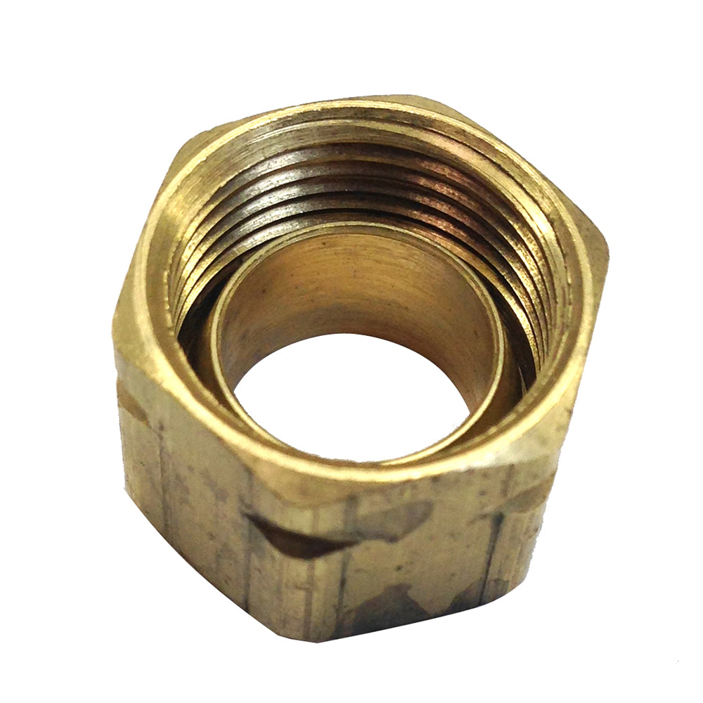 Uflex Brass Compression Nut w/Sleeve #61CA-6 [71004K] Discount