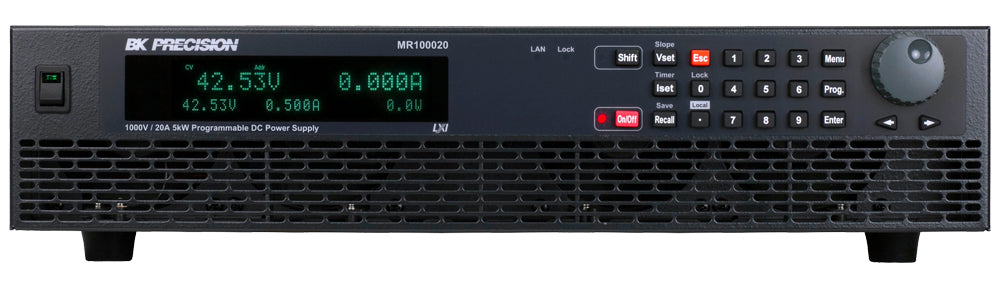 BK Precision 1000V/20A/5kW Multi-Range DC Power Supply – Model MR100020 Hot on Sale