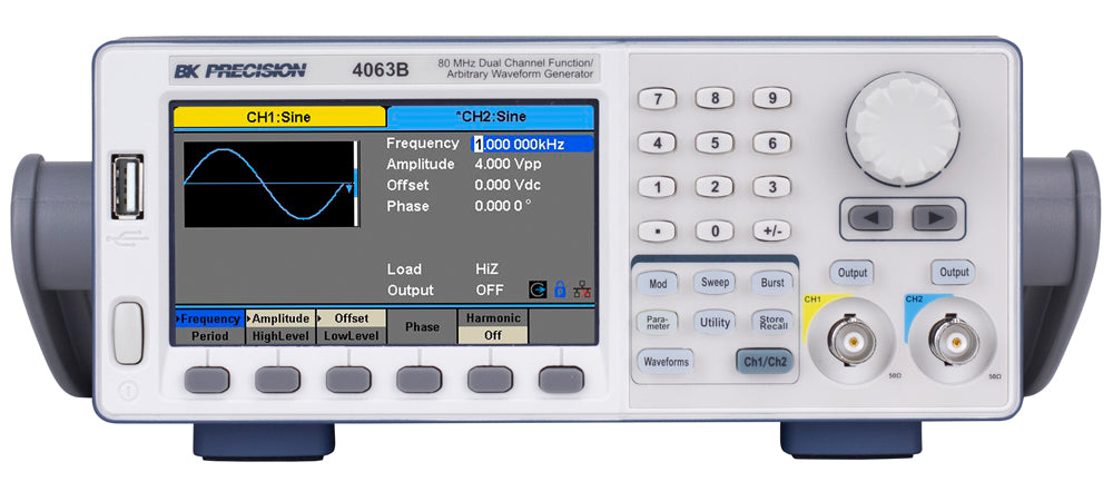 BK Precision 4063B 80 MHz Dual Channel Function/Arbitrary Waveform Generator Discount
