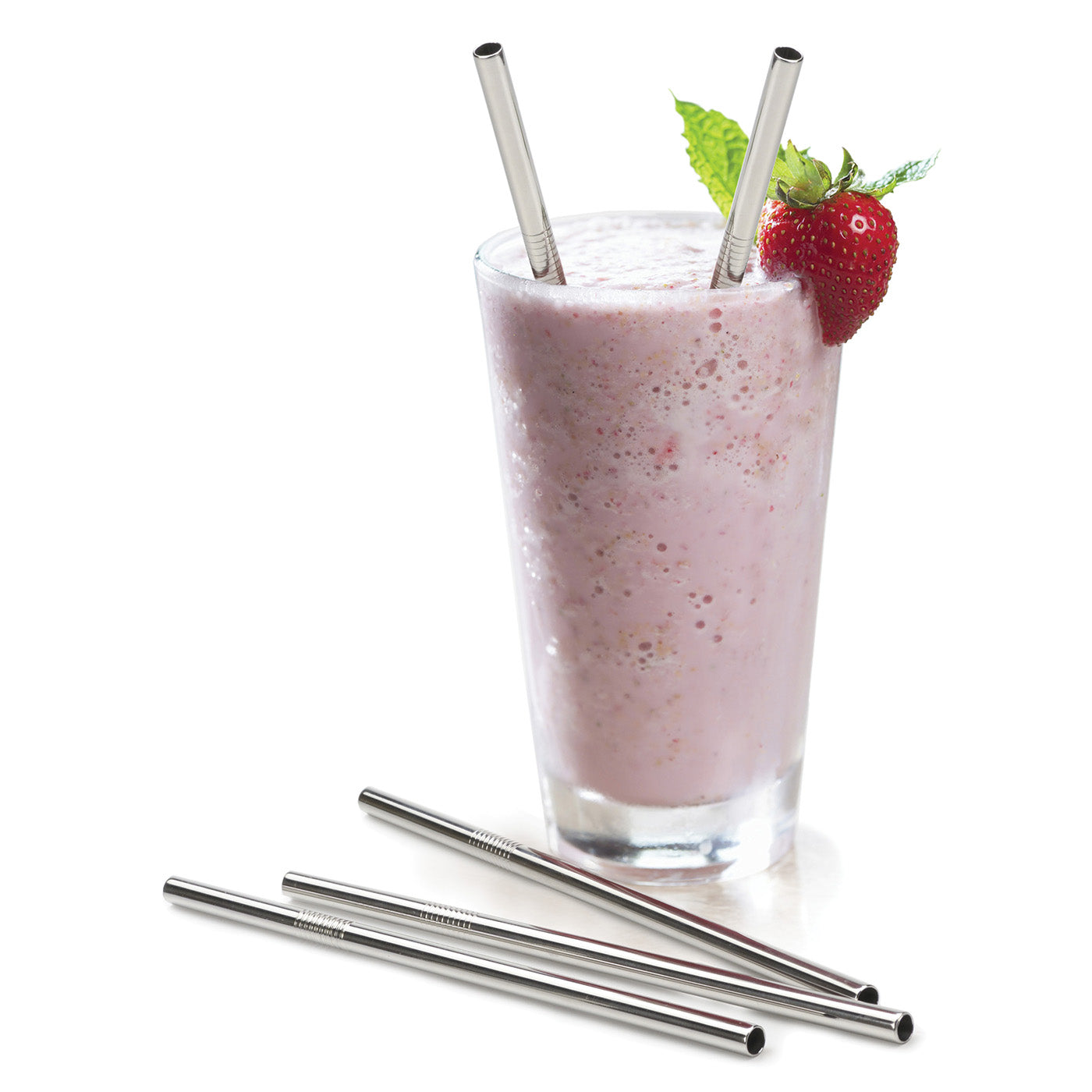 RSVP Endurance Stainless Steel Frozen Drink Straws, Set of 4 Online