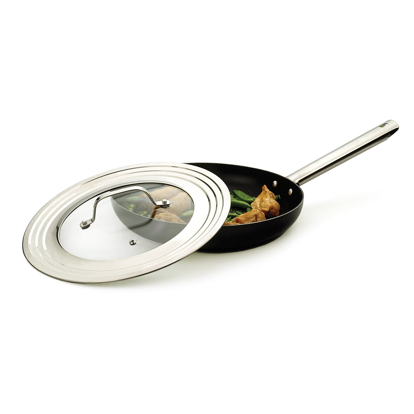 RSVP Endurance Universal Pot Lid With Glass Insert Discount