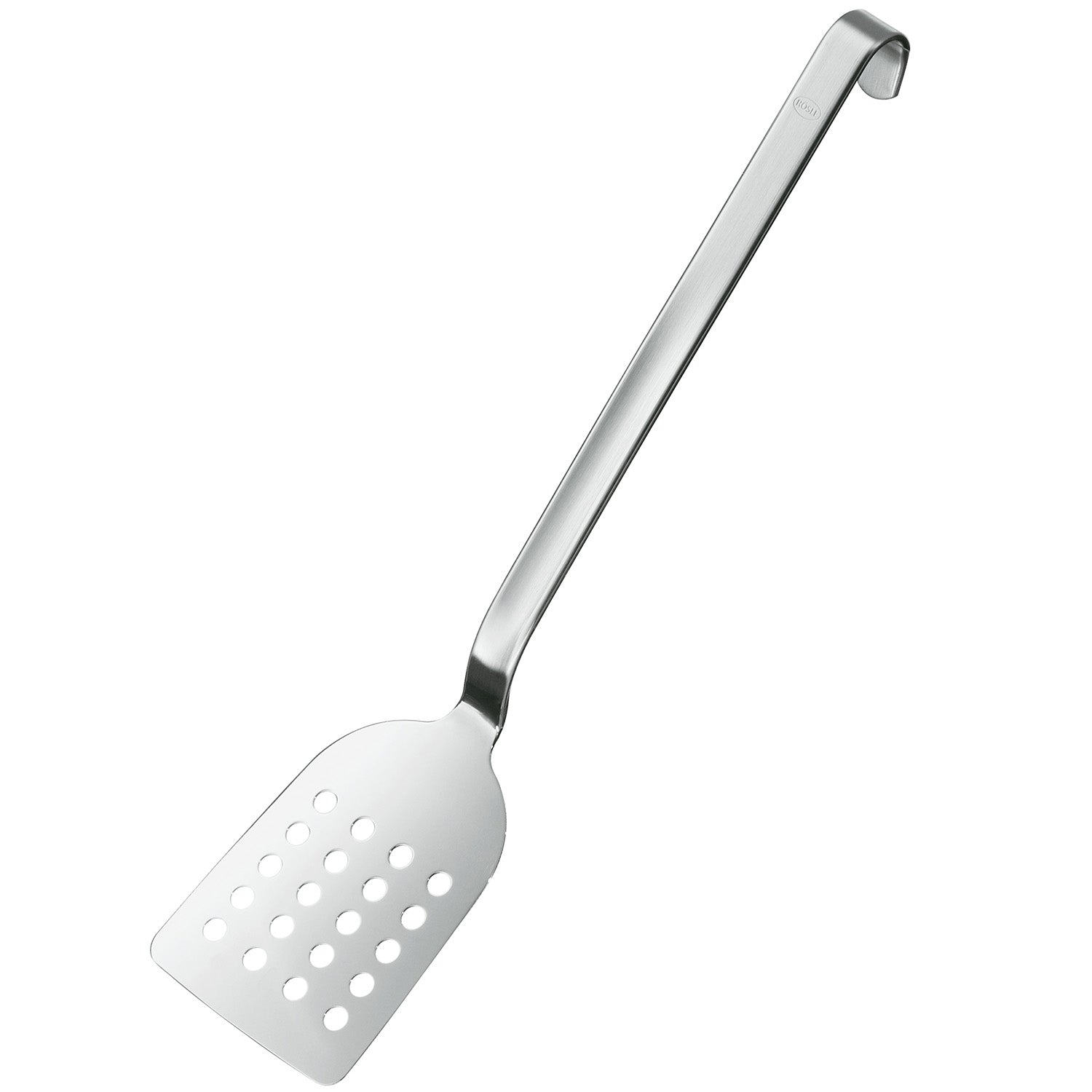 Rosle Stainless Steel Perforated Turner with Hook Handle, 13-Inch Online Sale